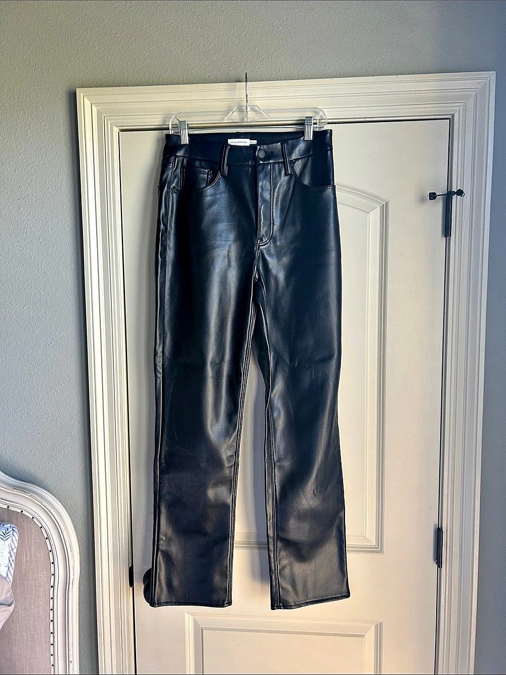 Good American Better than Leather Good Icon Pants